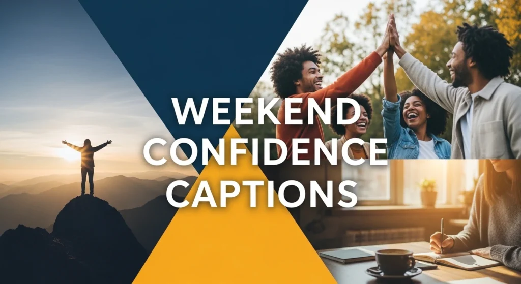 Weekend Confidence Captions
