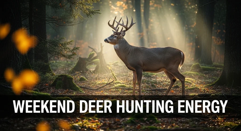 Weekend Deer Hunting Energy