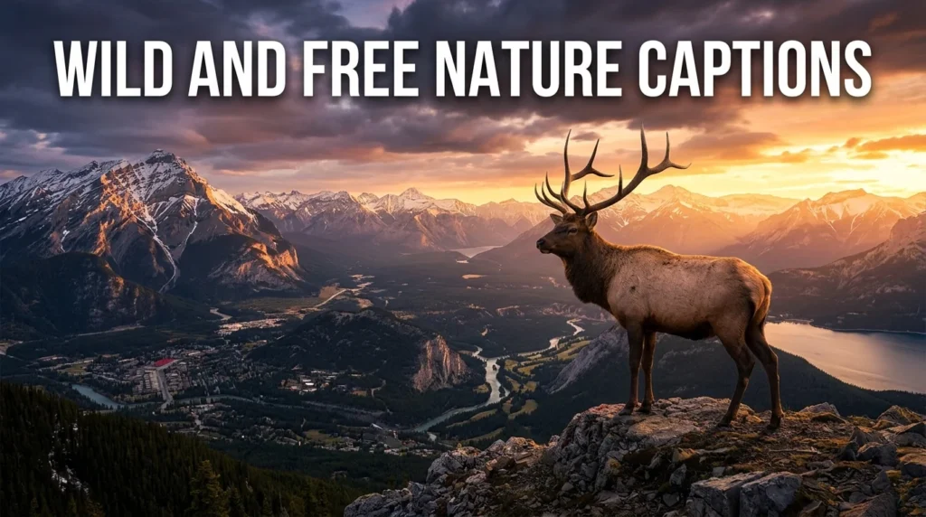 Wild and Free Nature Captions